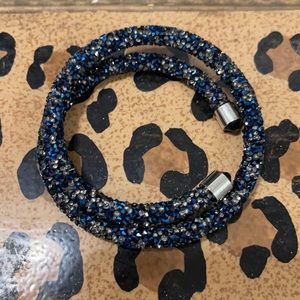 Sapphire Sparkle Crystal StarDust Bracelet
